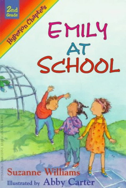 Book cover for "Emily at School" by Suzanne Williams