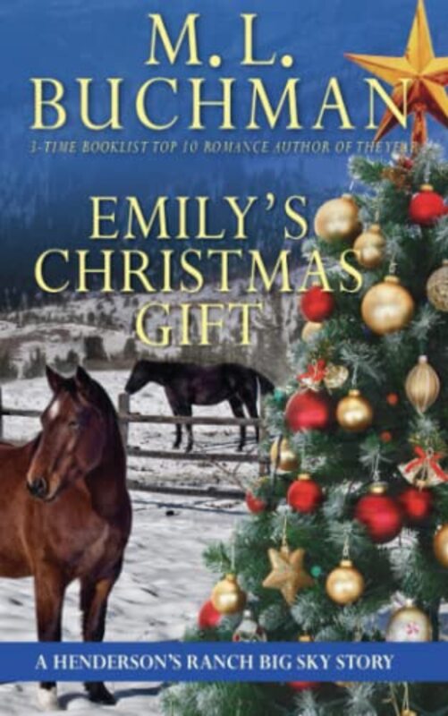 Book cover for "Emily's Christmas Gift" by ML Buchman