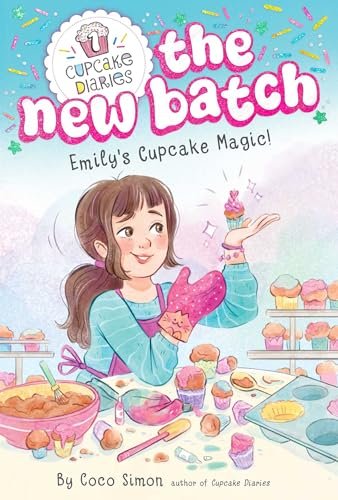 Book cover for "Emily's Cupcake Magic!" by Coco Simon