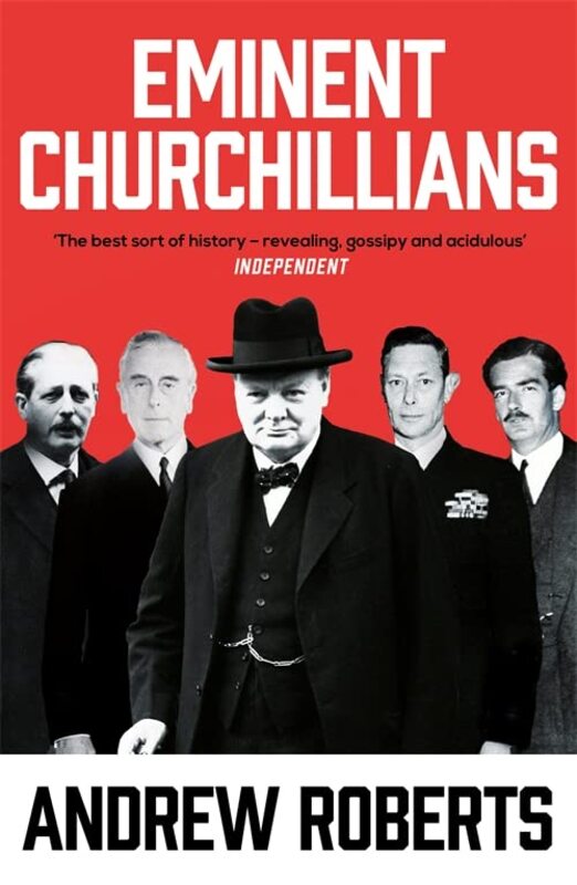 Book cover for "Eminent Churchillians" by Andrew Roberts