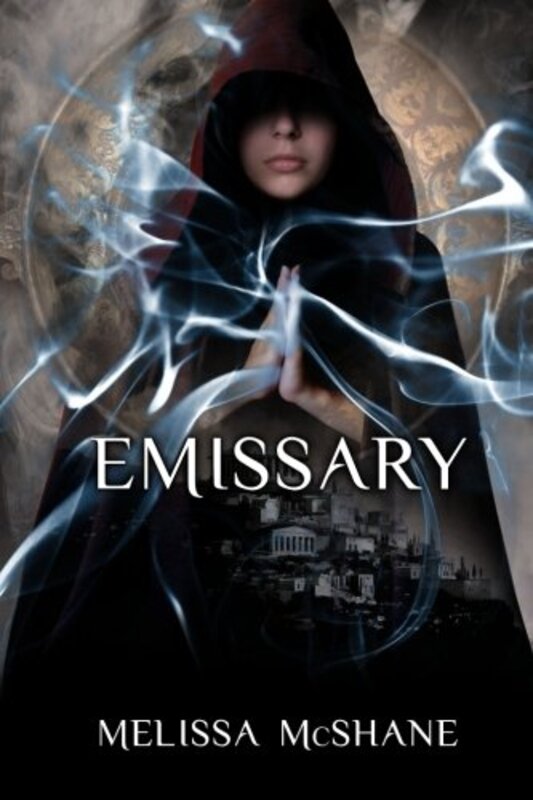 Book cover for "Emissary" by Melissa McShane