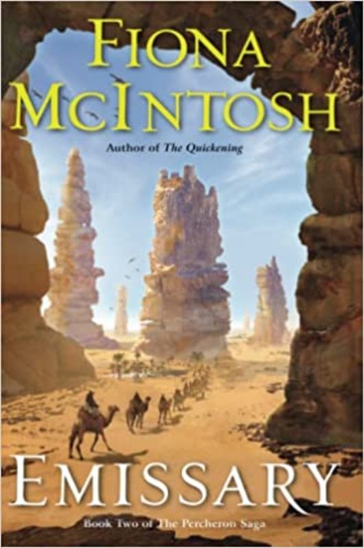 Book cover for "Emissary" by Fiona McIntosh