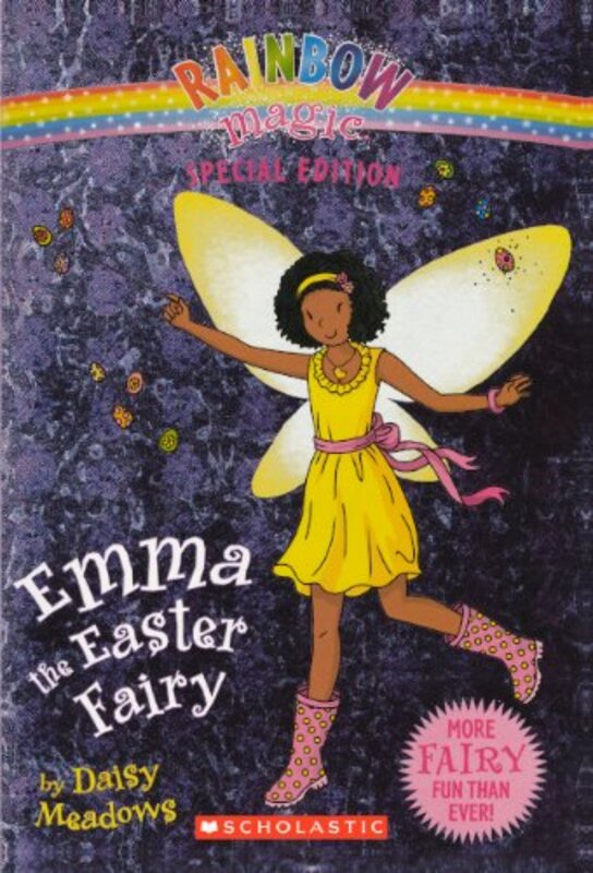 Book cover for "Emma the Easter Fairy" by Daisy Meadows