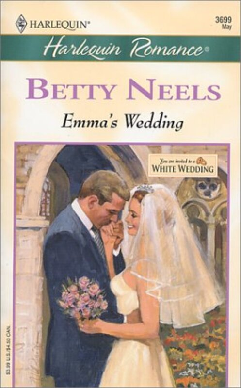 Book cover for "Emma's Wedding" by Betty Neels