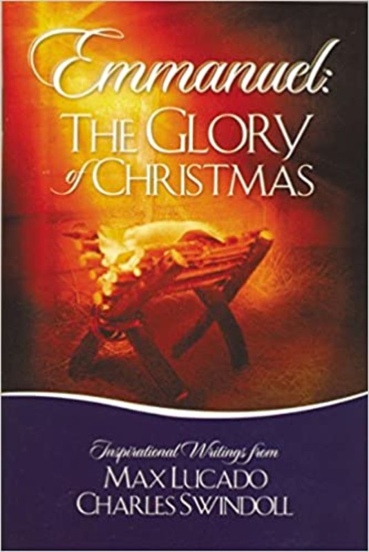 Book cover for "Emmanuel" by Max Lucado