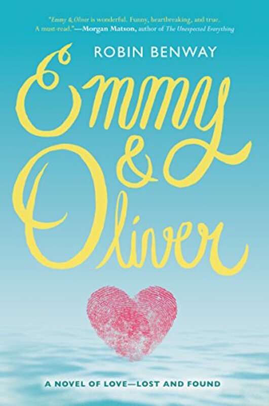 Book cover for "Emmy and Oliver" by Robin Benway