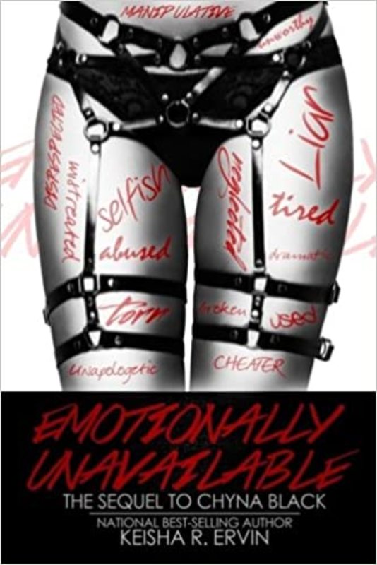 Book cover for "Emotionally Unavailable" by Keisha Ervin