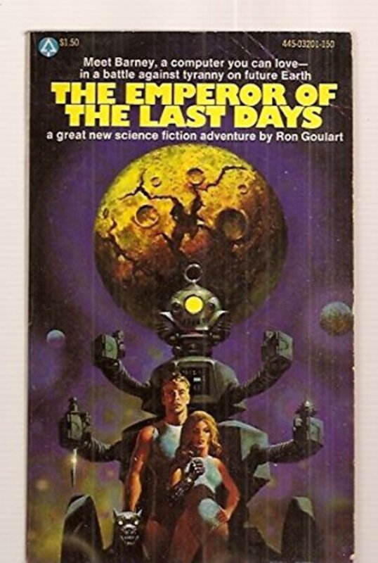 Book cover for "Emperor Of The Last Days" by Ron Goulart