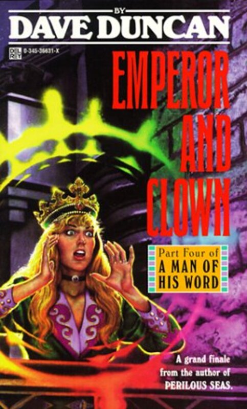Book cover for "Emperor and Clown" by Dave Duncan