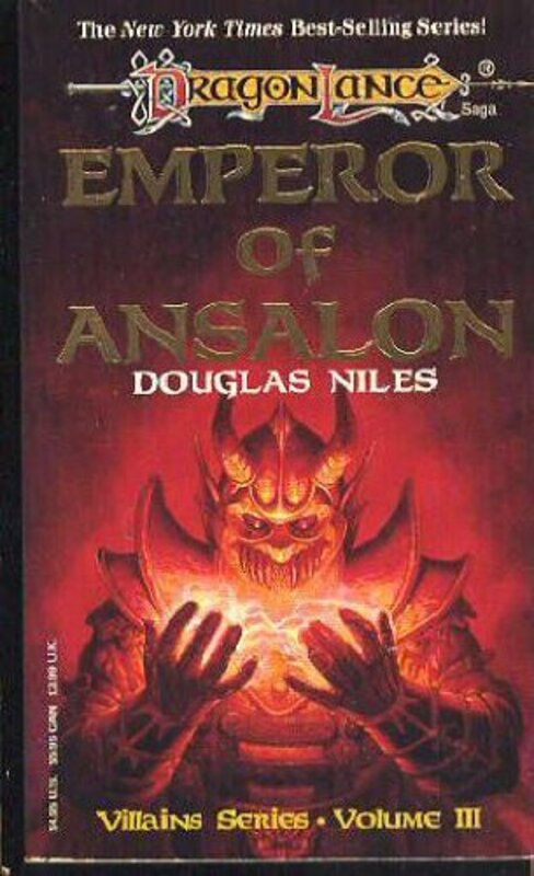 Book cover for "Emperor of Ansalon" by Douglas Niles