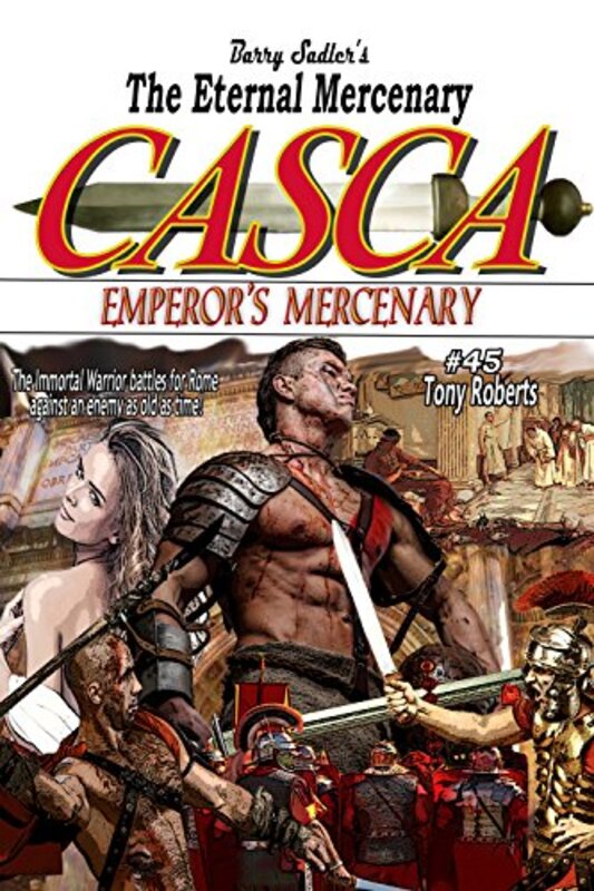 Book cover for "Emperor's Mercenary" by Tony Roberts