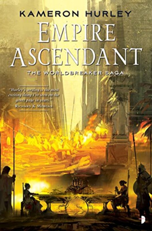 Book cover for "Empire Ascendant" by Kameron Hurley