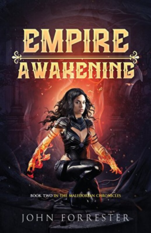Book cover for "Empire Awakening" by John Forrester