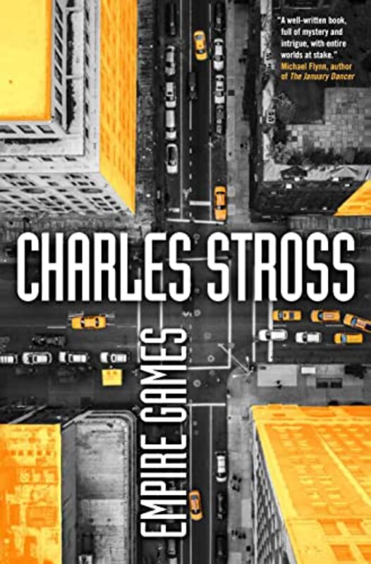 Book cover for "Empire Games" by Charles Stross