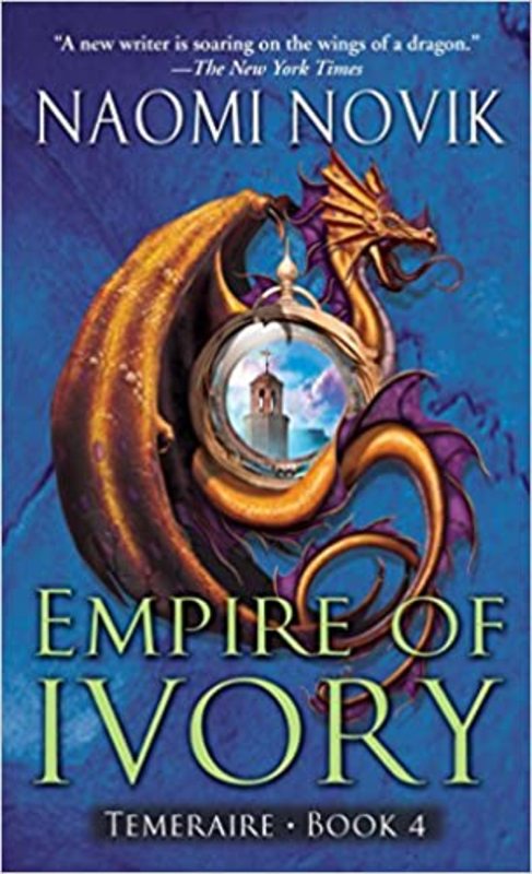 Book cover for "Empire of Ivory" by Naomi Novik