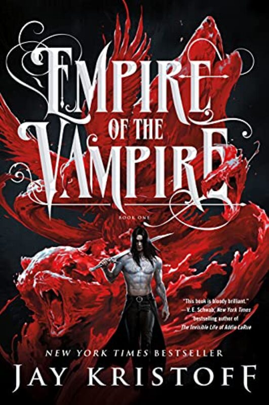 Book cover for "Empire of the Vampire" by Jay Kristoff
