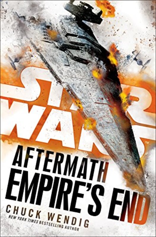 Book cover for "Empire's End" by Chuck Wendig
