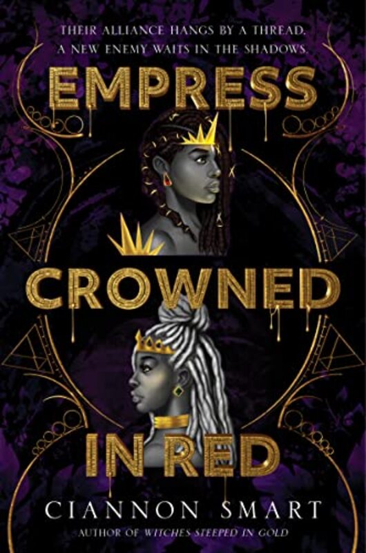 Book cover for "Empress Crowned in Red" by Ciannon Smart