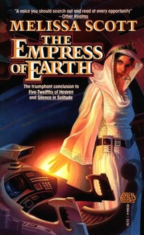 Book cover for "Empress of Earth" by Melissa Scott