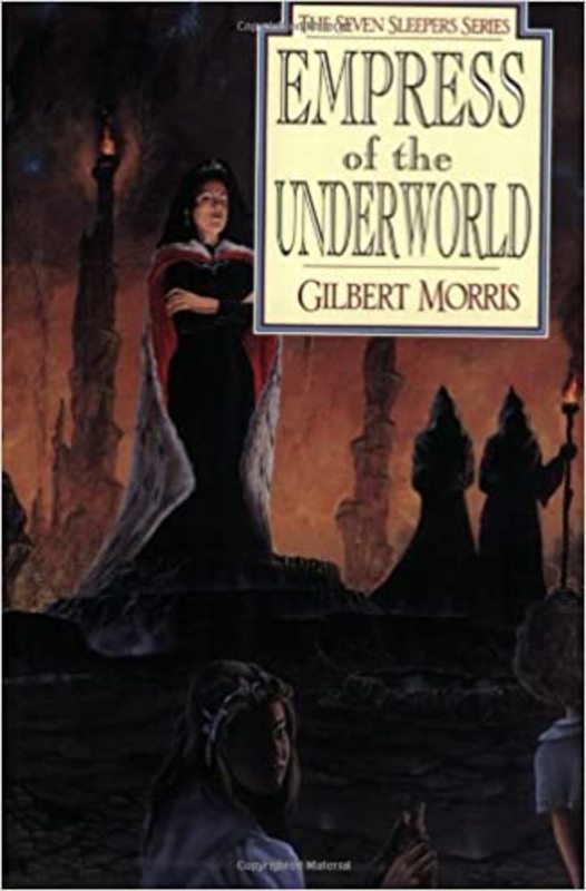 Book cover for "Empress of the Underworld" by Gilbert Morris