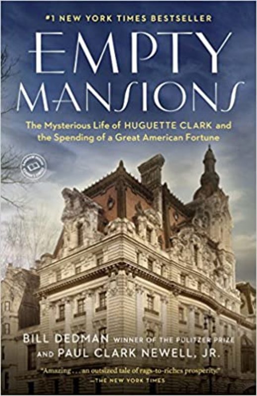 Book cover for "Empty Mansions" by Bill Dedman