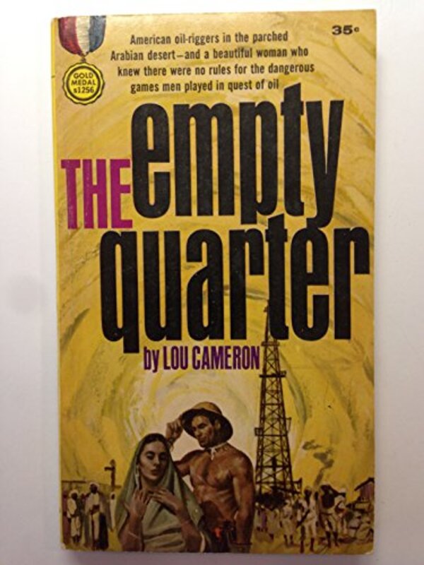 Book cover for "Empty Quarter" by Lou Cameron