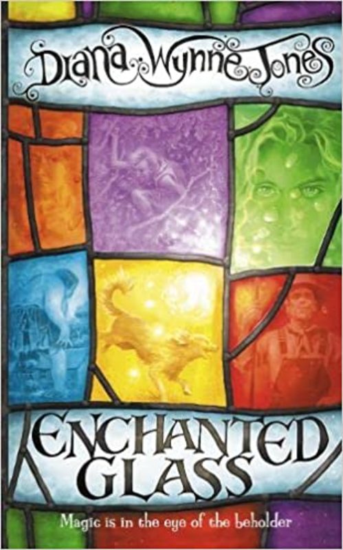 Book cover for "Enchanted Glass" by Diana Wynne Jones
