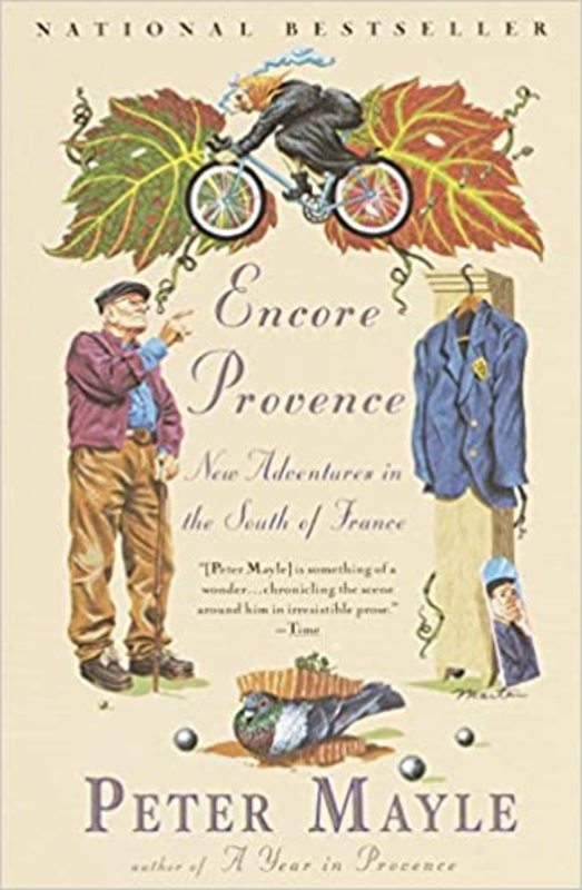 Book cover for "Encore Provence" by Peter Mayle