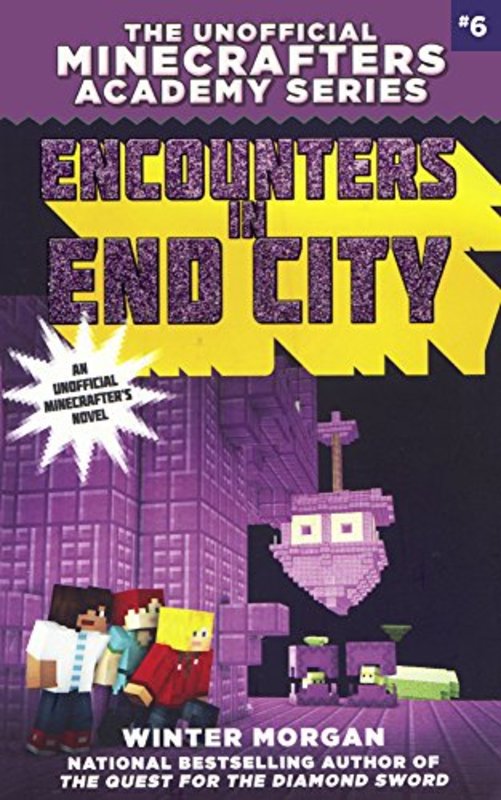Book cover for "Encounters in End City" by Winter Morgan