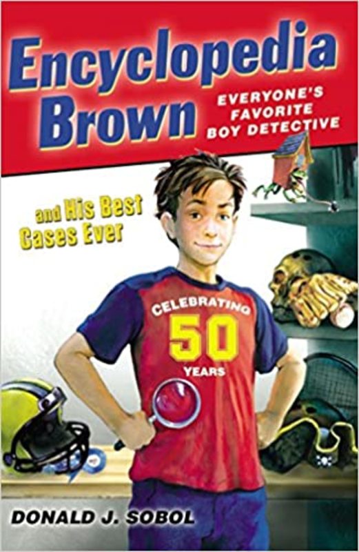 Encyclopedia Brown book cover