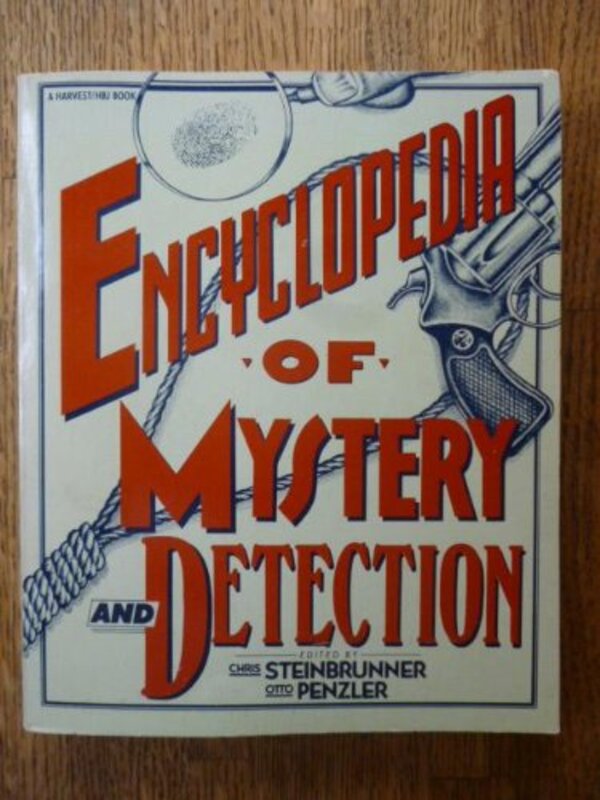Book cover for "Encyclopedia of Mystery and Detection" by Otto Penzler
