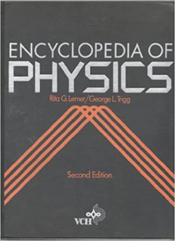 Book cover for "Encyclopedia of Physics" by Rita Lerner