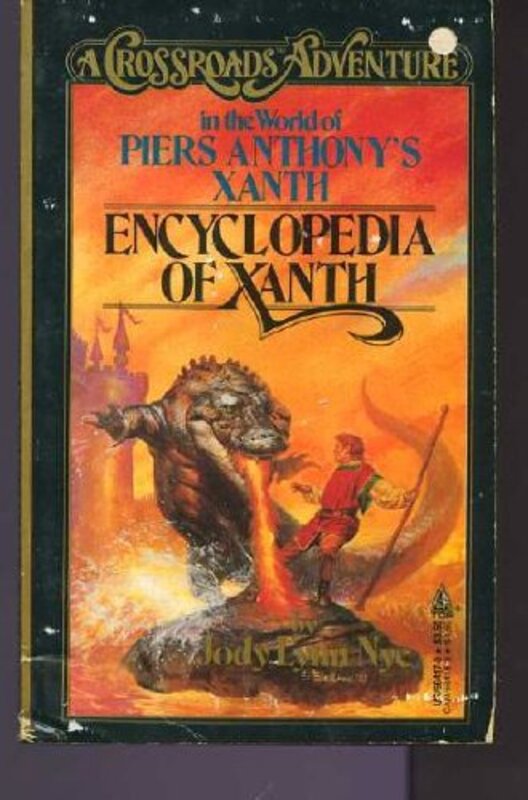 Book cover for "Encyclopedia of Xanth" by Jody Lynn Nye