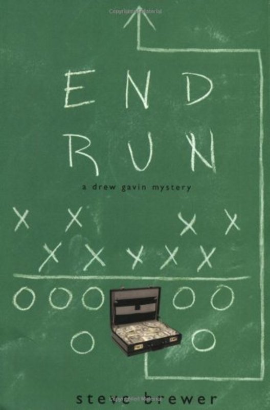 Book cover for "End Run" by Steve Brewer