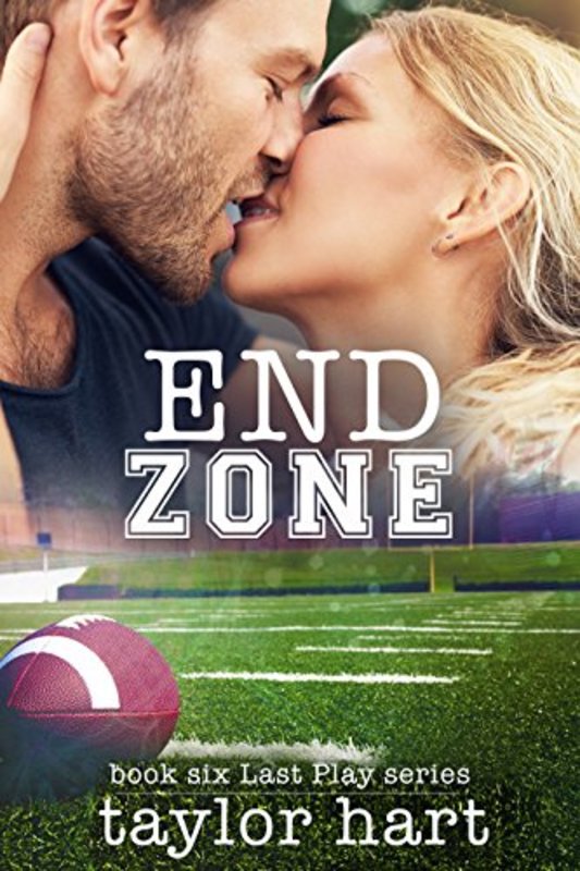 Book cover for "End Zone" by Taylor Hart