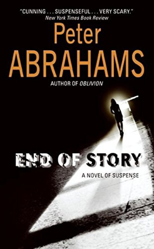 Book cover for "End of Story" by Peter Abrahams