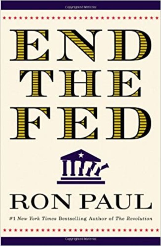 Book cover for "End the Fed"