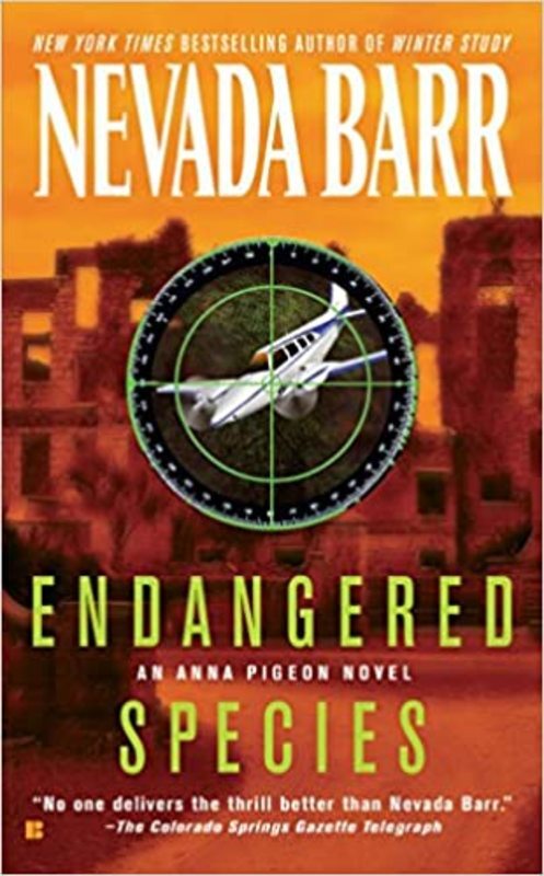 Book cover for "Endangered Species" by Nevada Barr
