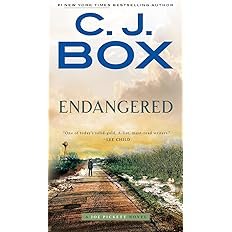 Book cover for "Endangered" by CJ Box