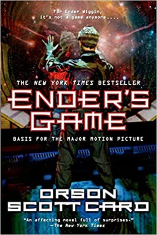 Book cover for "Ender's Game" by Orson Scott Card