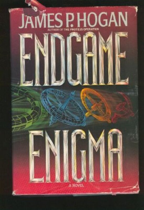Book cover for "Endgame Enigma" by James P Hogan