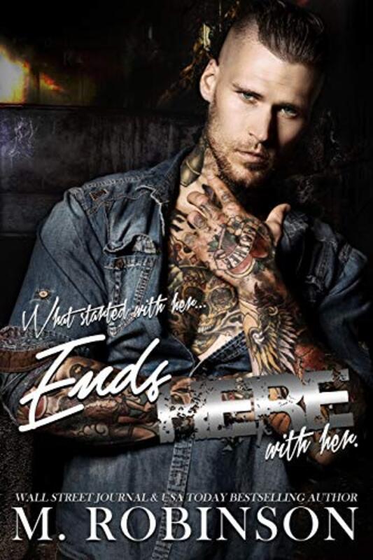 Book cover for "Ends Here" by M Robinson