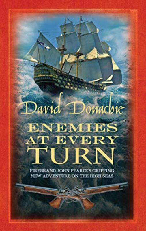 Book cover for "Enemies at Every Turn" by David Donachie