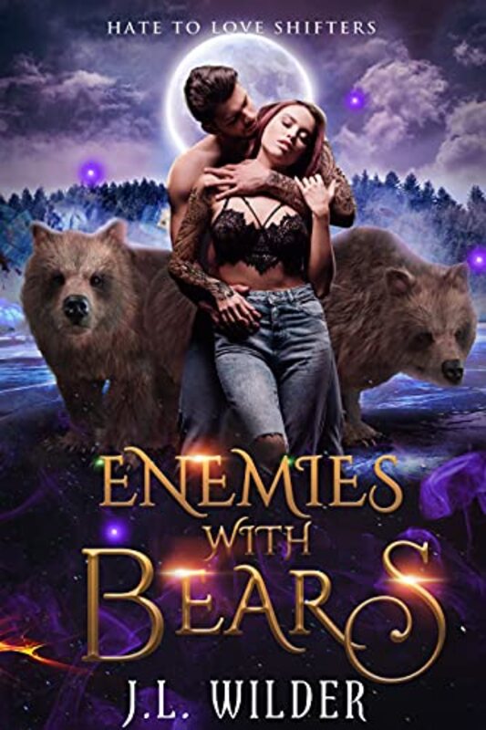 Book cover for "Enemies with Bears" by JL Wilder