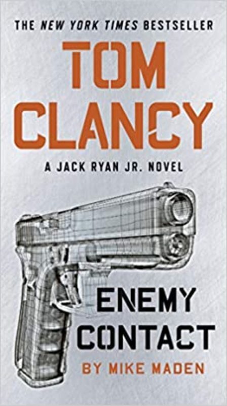 Book cover for "Enemy Contact" by Tom Clancy