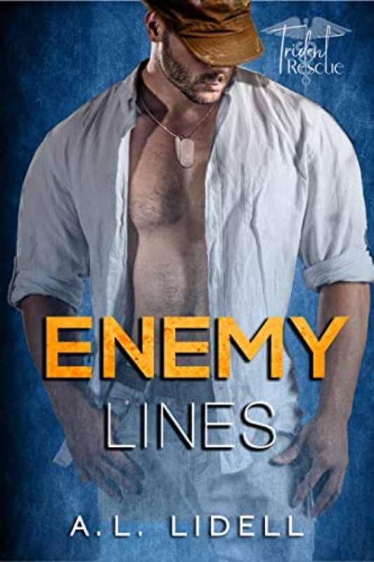 Book cover for "Enemy Lines" by Alex Lidell