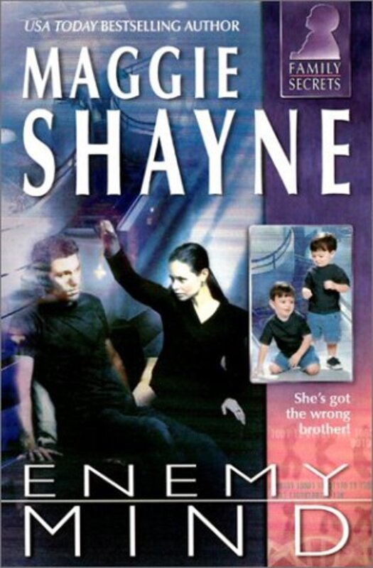 Book cover for "Enemy Mind" by Maggie Shayne