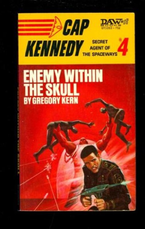 Book cover for "Enemy Within the Skull" by EC Tubb