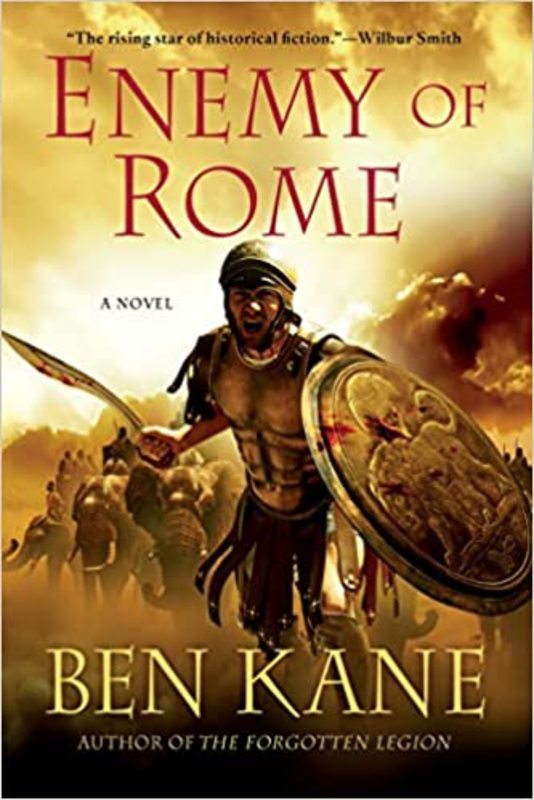 Book cover for "Enemy of Rome" by Ben Kane