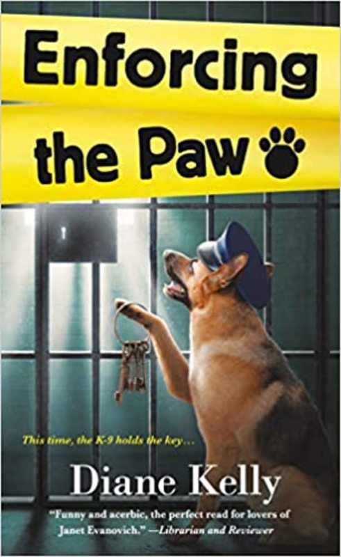 Book cover for "Enforcing the Paw" by Diane Kelly